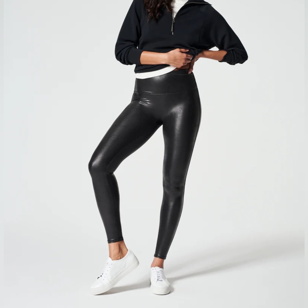 Spanx Faux Leather Leggings